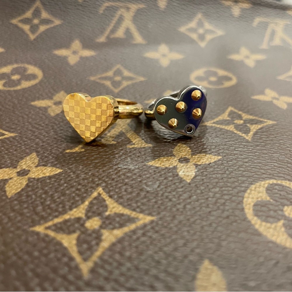 Louis Vuitton Spiky Ring Set